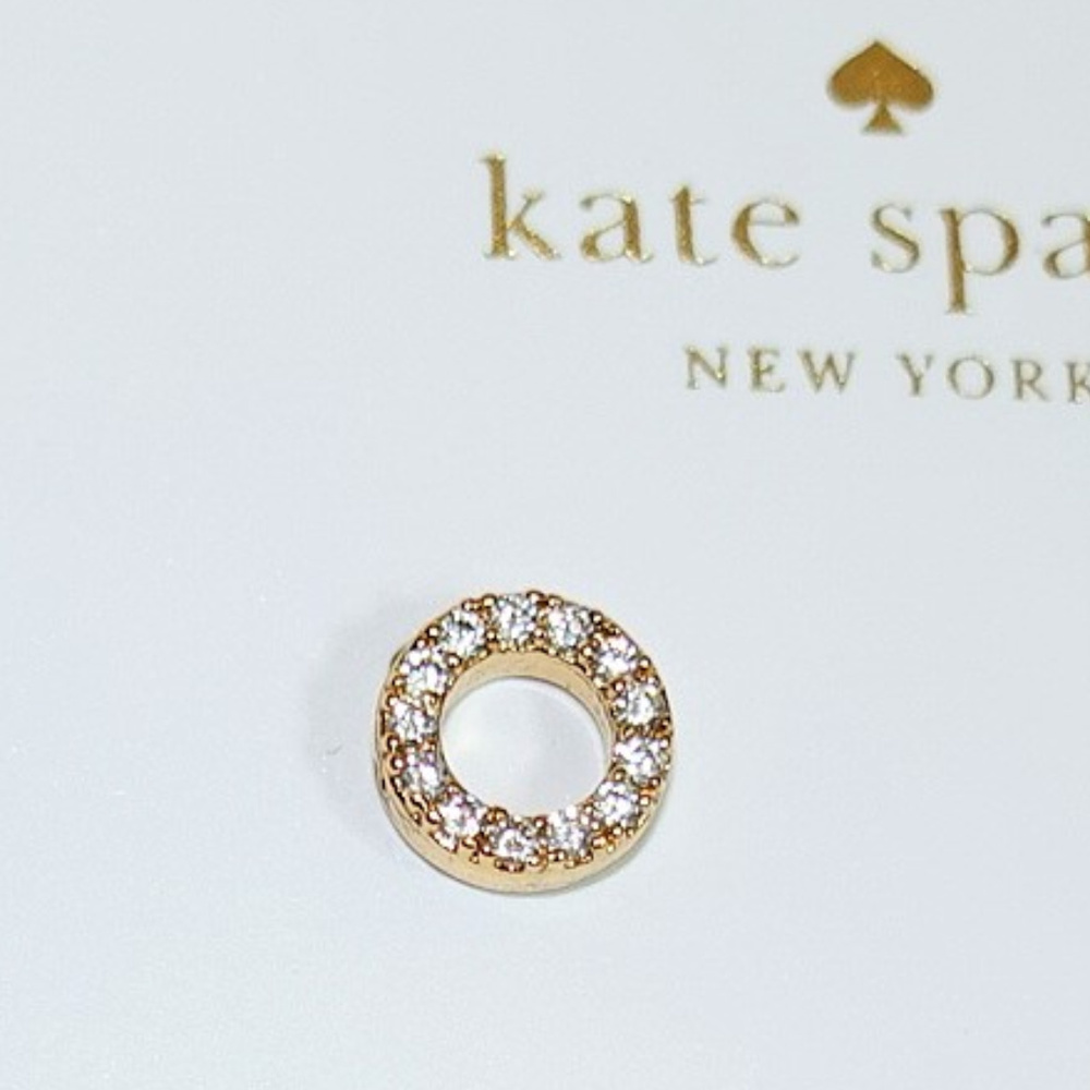 Kate Spade Gold Stud Earrings, Set of 3 - Picture 2 of 6